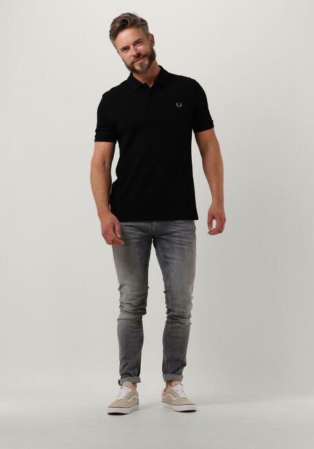 Schwarze FRED PERRY Polo-Shirt PLAIN FRED PERRY SHIRT - large