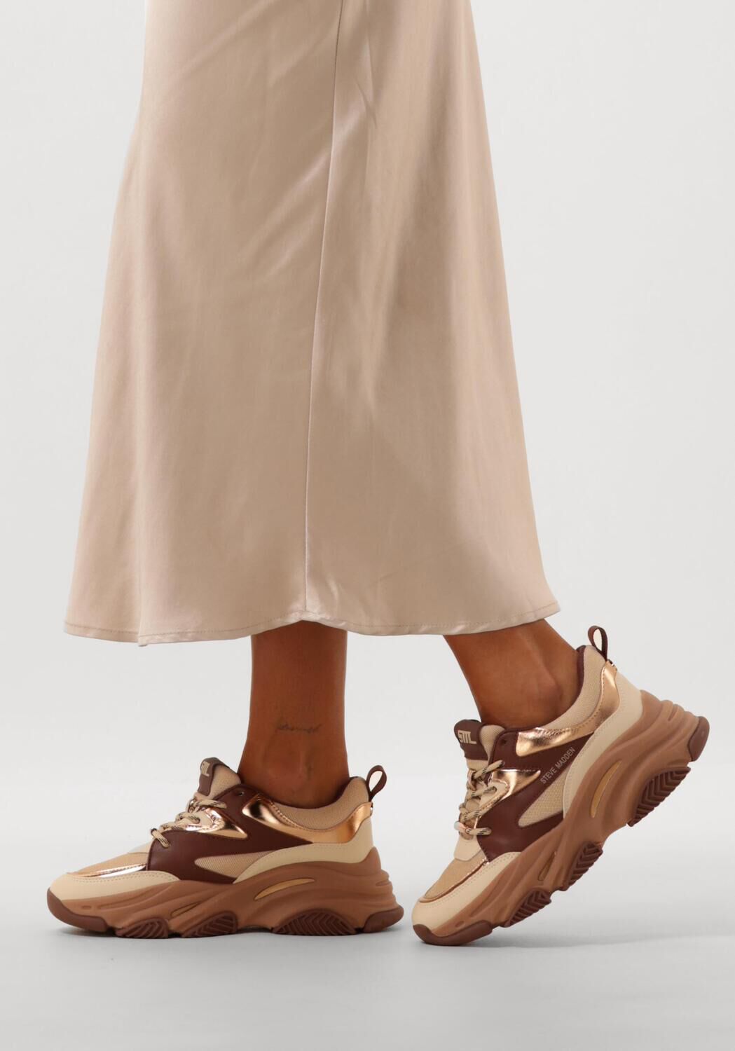 Braune STEVE MADDEN Sneaker Low PROGRESSIVE - large