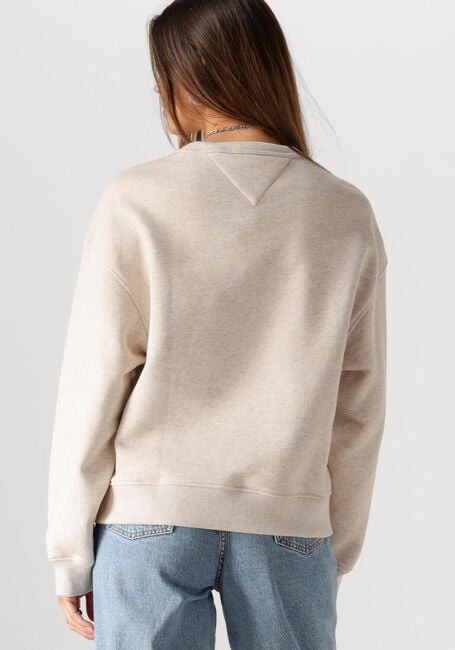 Beige TOMMY JEANS Pullover TJW BXY BADGE CREW - large