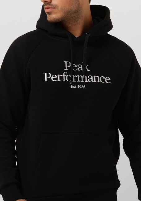 Schwarze PEAK PERFORMANCE Sweatshirt M ORIGINAL HOOD - large