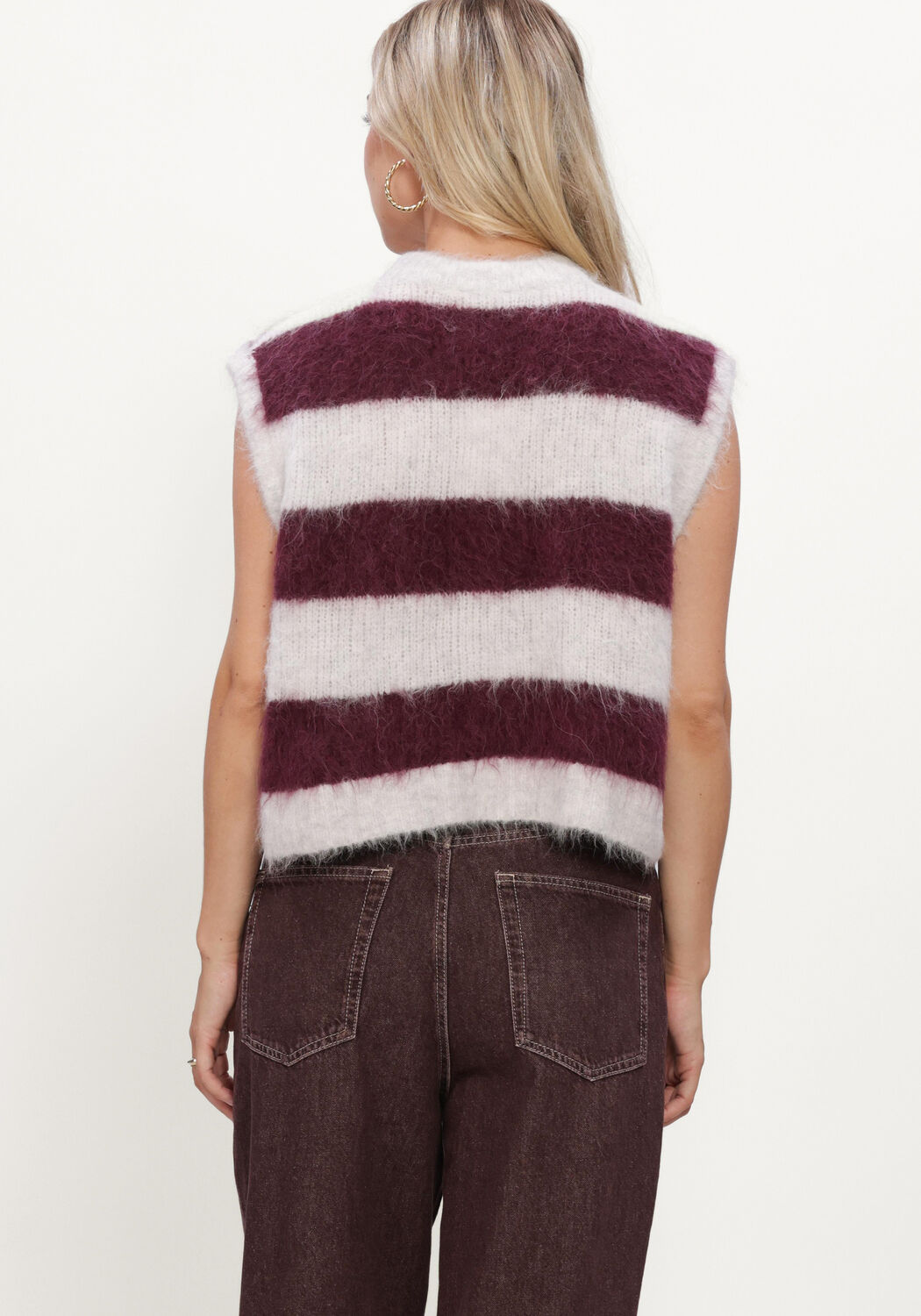 Bordeaux AMERICAN VINTAGE Pullover NIBY - large