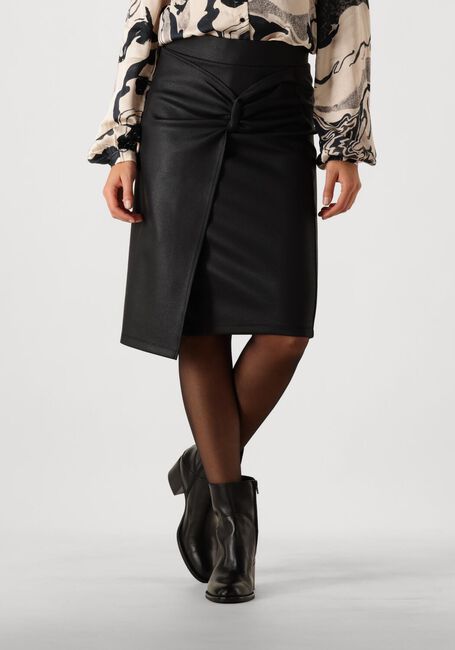 Schwarze JANSEN AMSTERDAM Minirock CS675 ROK JOAN - large