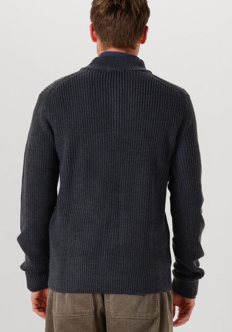 Dunkelblau DSTREZZED Pullover SKIPPER RIBKNIT - large
