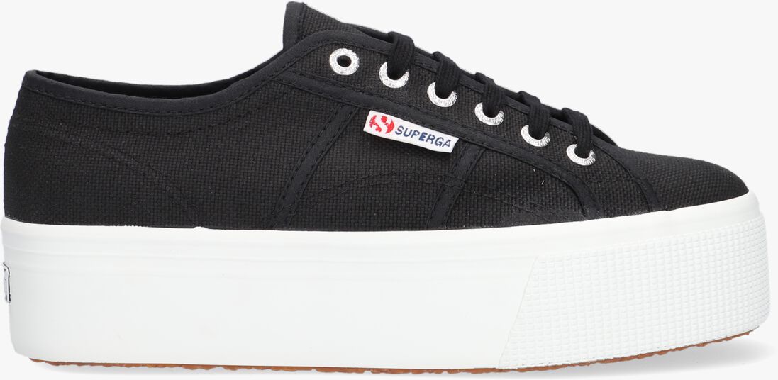 schwarze superga sneaker low 2790 cotw line up and down