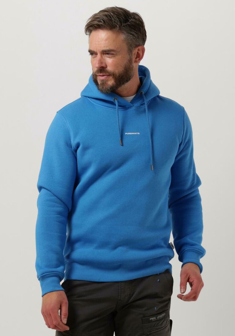 kobalt purewhite sweatshirt pure logo hoodie