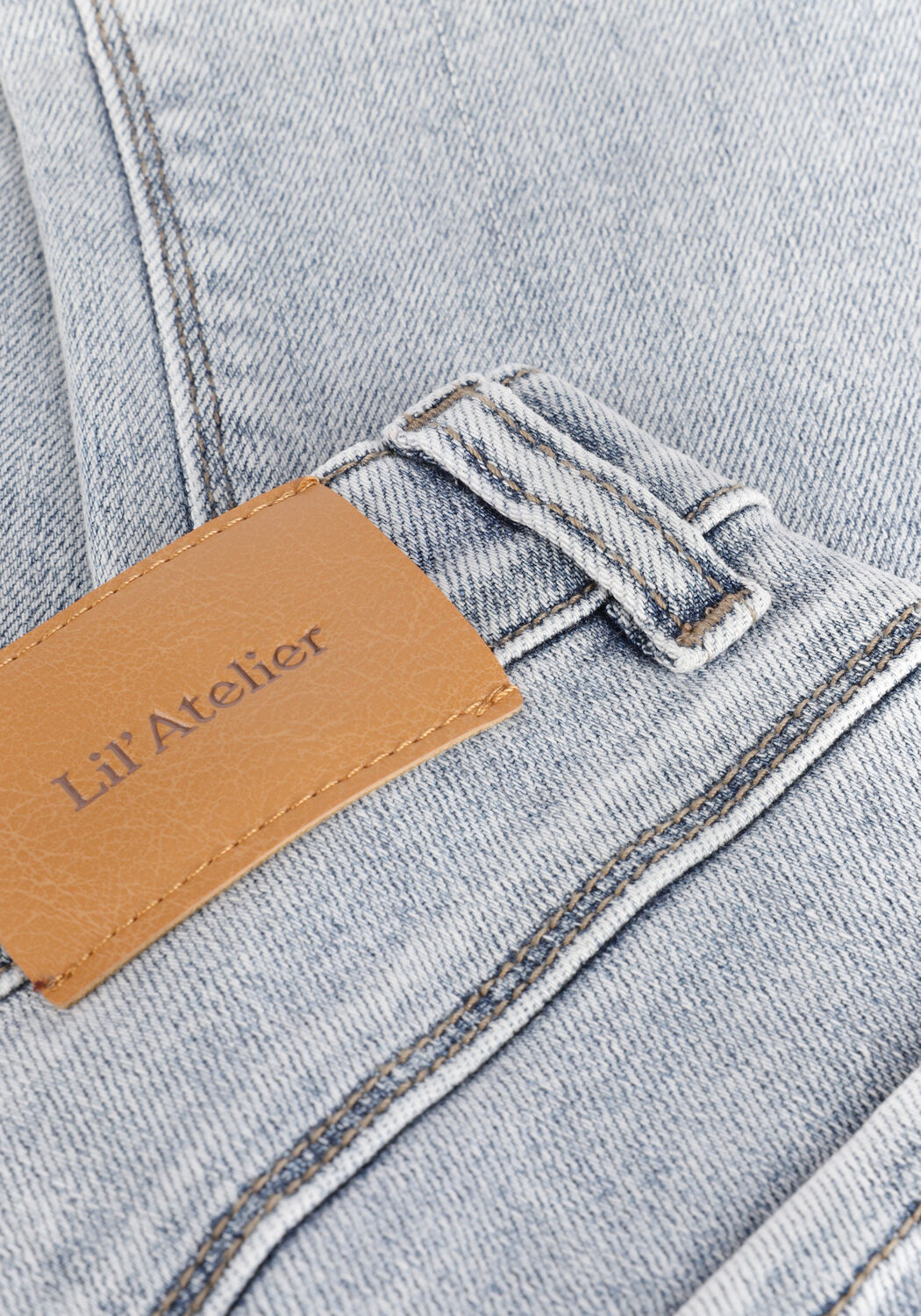 Blaue LIL' ATELIER Wide jeans NMFBWIDE ETEMS 2720 WIDE ANKEL PANT - large