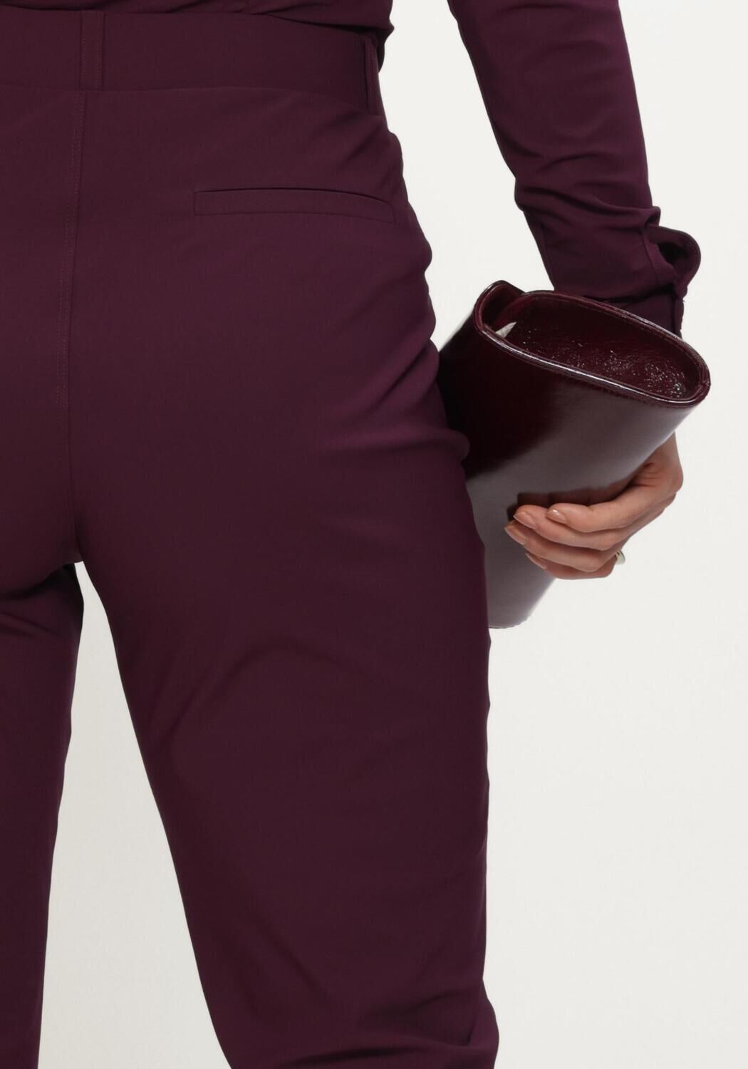 Bordeaux STUDIO ANNELOES Hose FLAIR BONDED TROUSERS - large