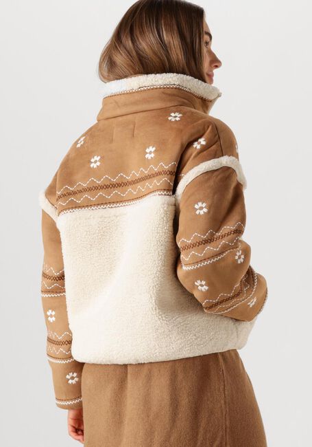 Camelfarbene UGG Jacken MARLENE JACKET ATHERSON - large
