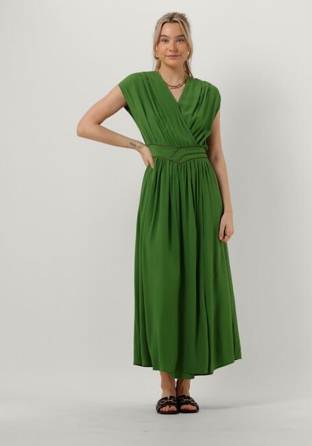 Grüne LOUIZON Maxikleid SWING - large