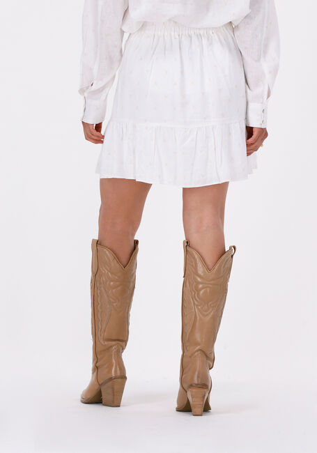 Nicht-gerade weiss ALIX THE LABEL Minirock WOVEN BULL LINEN LYOCELL SKIRT - large