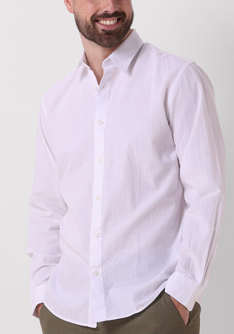 Weiße SELECTED HOMME Casual-Oberhemd SLHSLIM-SUN SHIRT LS NOOS - large