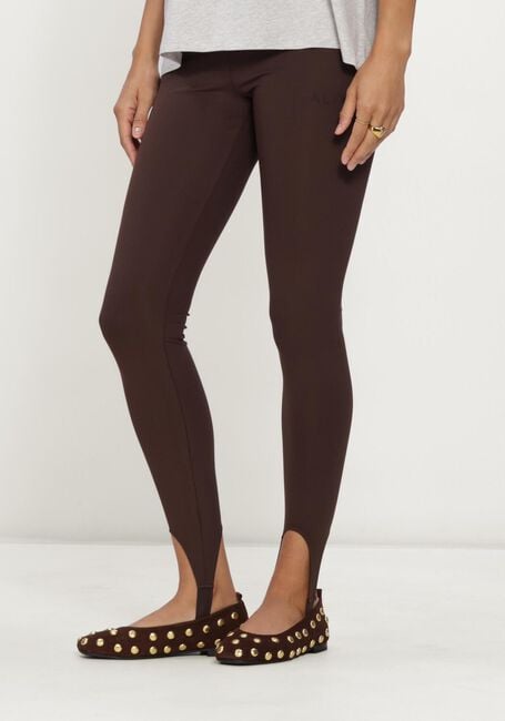 Braune ALIX THE LABEL Legging LADIES KNITTED CLEAN LEGGING - large