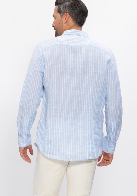 Hellblau TOMMY HILFIGER Casual-Oberhemd LINEN BENGAL STRIPE RF SHIRT - large