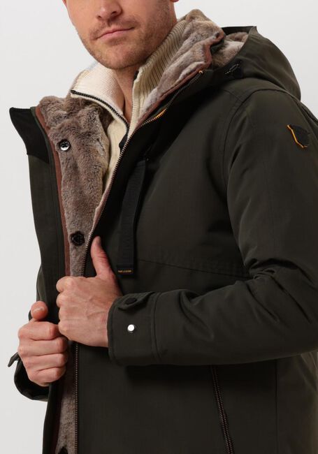 Grüne PME LEGEND Parkas SEMI LONG JACKET SNOWPACK TRAIL RIPSTOP - large