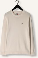 Beige TOMMY JEANS Sweatshirt TJM SLIM ESSNTLS C-NECK SWEATER Beige TOMMY JEANS Sweatshirt TJM SLIM ESSNTLS C-NECK SWEATER - medium