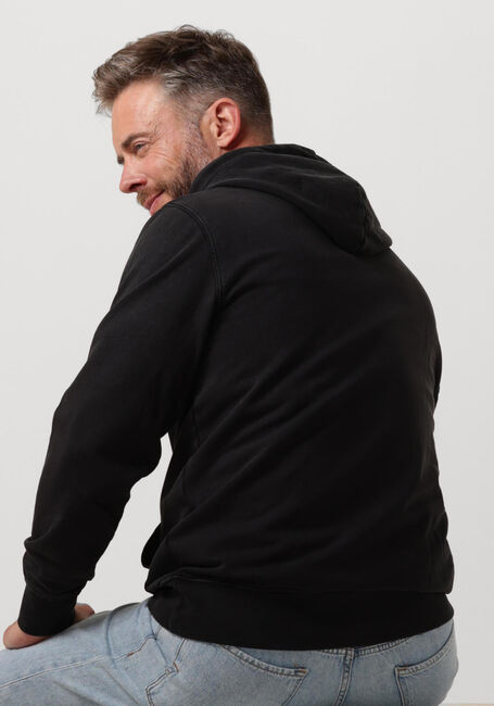 Schwarze STRØM Clothing Pullover HOODIES - large