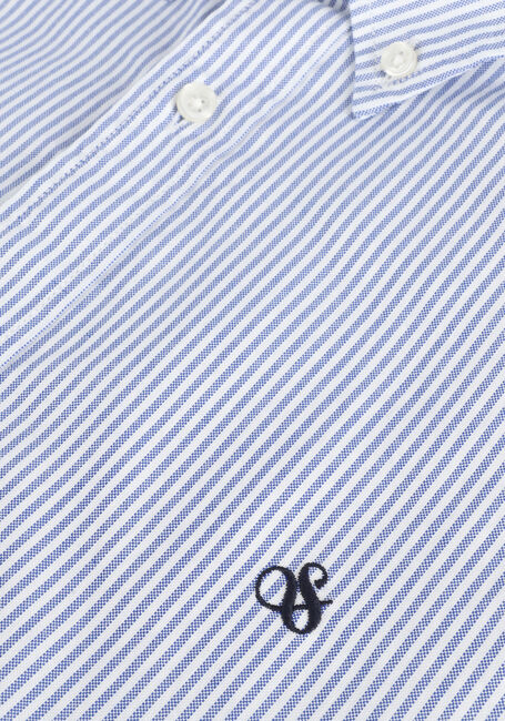 Blau/weiß gestreift SCOTCH & SODA Casual-Oberhemd REGULAR FIT SHIRT - large