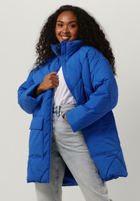 Blaue SELECTED FEMME Wattierte Jack HEIDI PUFFER JACKET - large