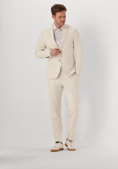 Beige SELECTED HOMME Chino SLHSLIMAITOR JERSEY STRUC TRS FLEX NOOS - large