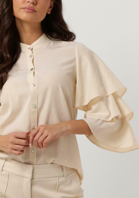 Nicht-gerade weiss SUMMUM Blusen BLOUSE LYOCELL COTTON - large