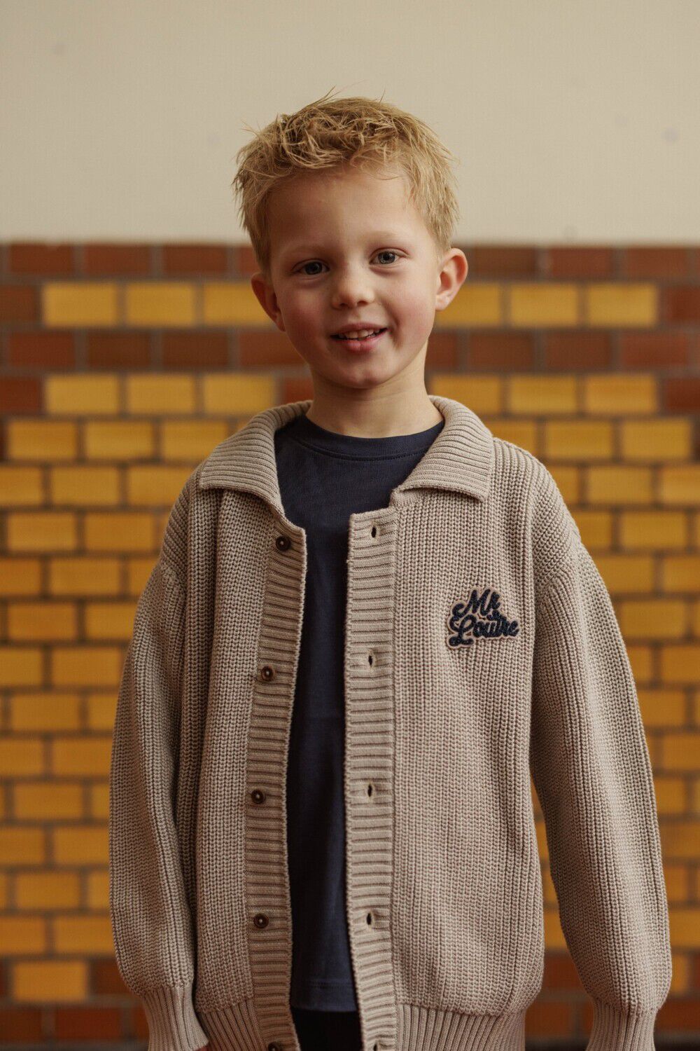 Taupe MR. LOUTRE Pullover VINCE - large