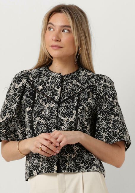 Schwarze SUNCOO Blusen LIAM - large