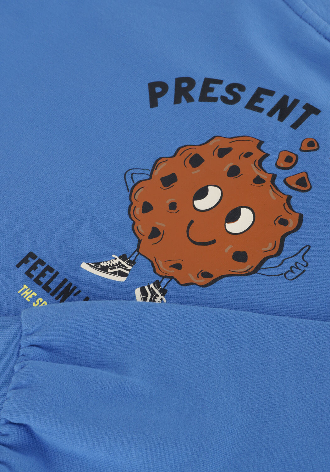 Blaue MOODSTREET Sweatshirt SWEATER SKY - large