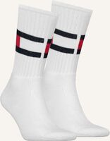 Weiße TOMMY HILFIGER Socken TH JEANS FLAG Weiße TOMMY HILFIGER Socken TH JEANS FLAG - medium