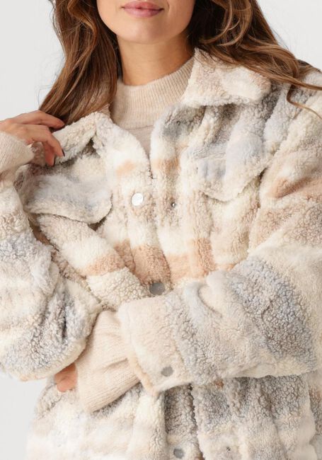 Camelfarbene UGG Jacken FRANKIE UGGFLUFF JACKET TOPA - large