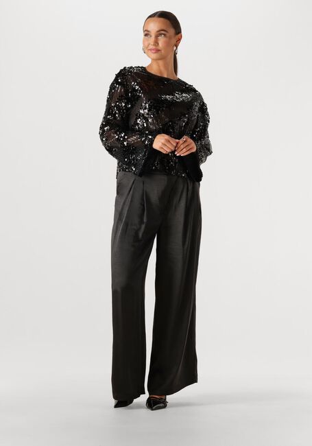 Schwarze EDITED Tops & T-shirts XAVIA OVERSIZE LONGSLEEVE - large