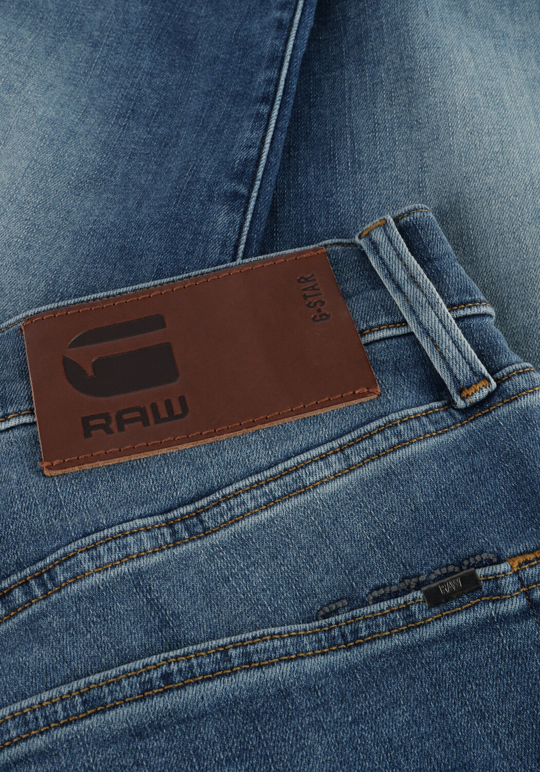 Blaue G-STAR RAW Slim fit jeans 3301 SLIM - large