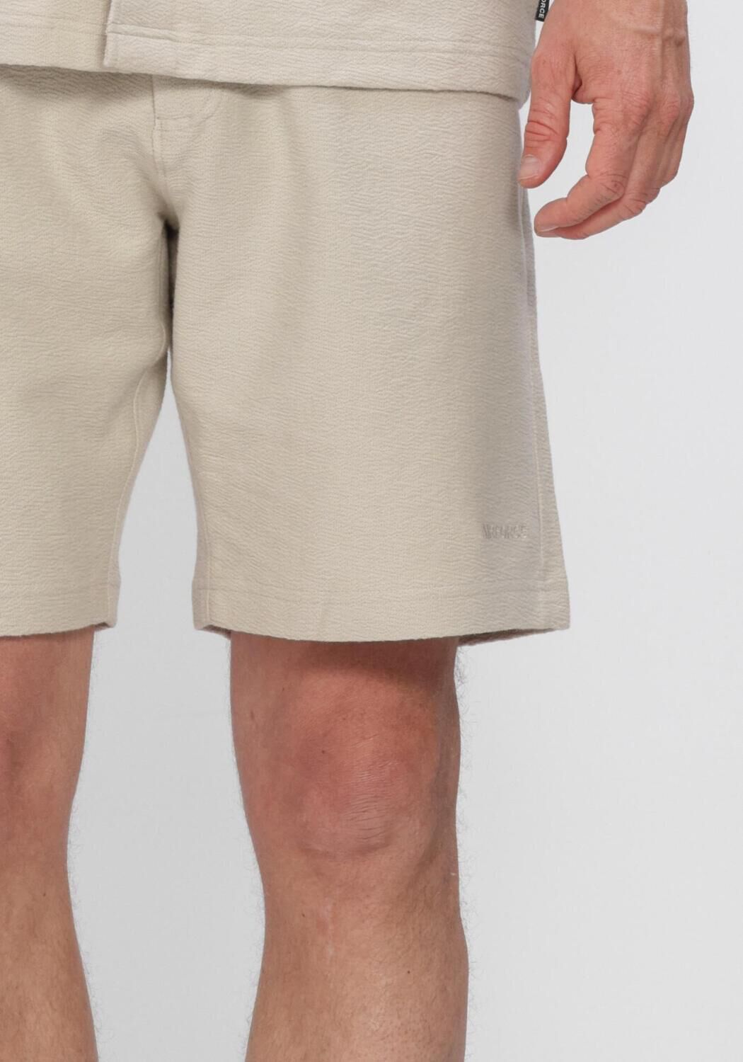 Beige AIRFORCE Kurze Hose WOVEN SHORT PANTS - large