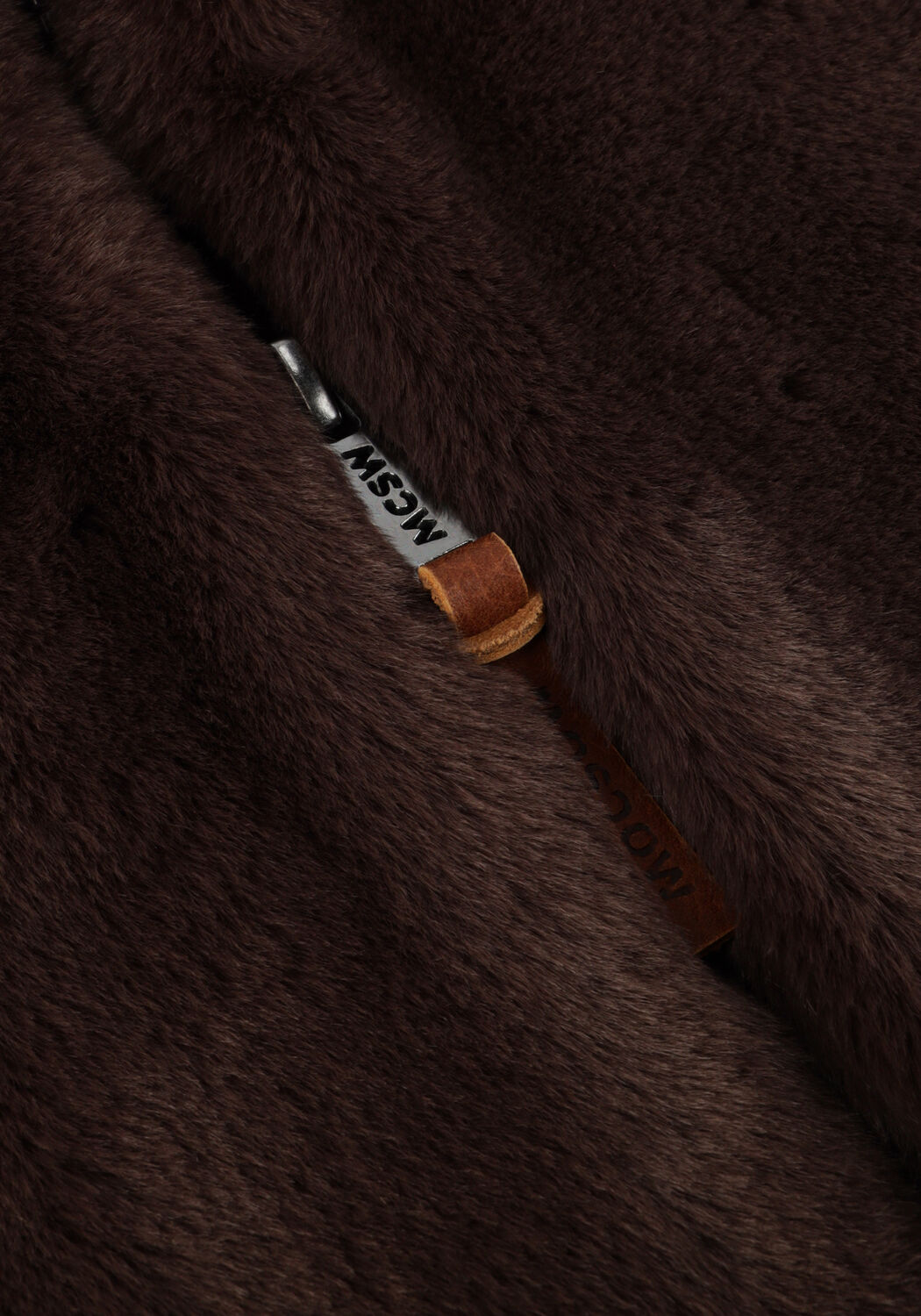 Braune MOSCOW Fake-Fur-Jack 08-08-EVELYN-3 - large