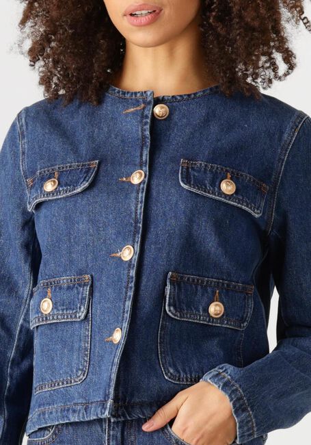 Blaue VANESSA BRUNO Jeansjacke DEANA - large