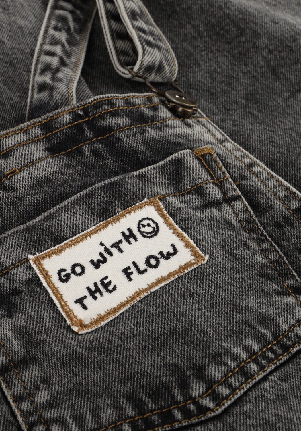 Dunkelgrau YOUR WISHES Straight leg jeans DENIM DUNGAREES - large