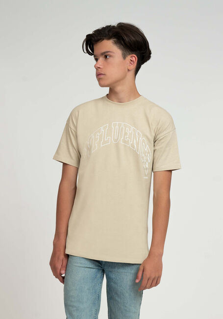 Braune NIK & NIK T-shirt INFLUENCE T-SHIRT - large