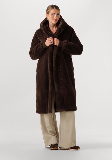 Braune MOSCOW Teddy-Jacke 08-08-NADJANA-3 - large