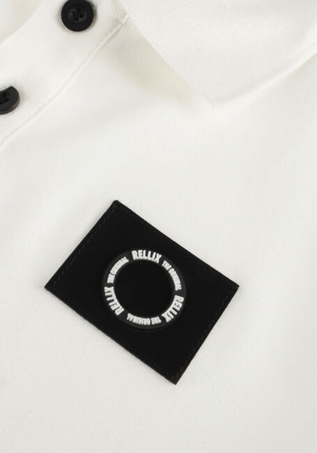 Weiße RELLIX Polo-Shirt 3606 POLO SS PIQUE - large