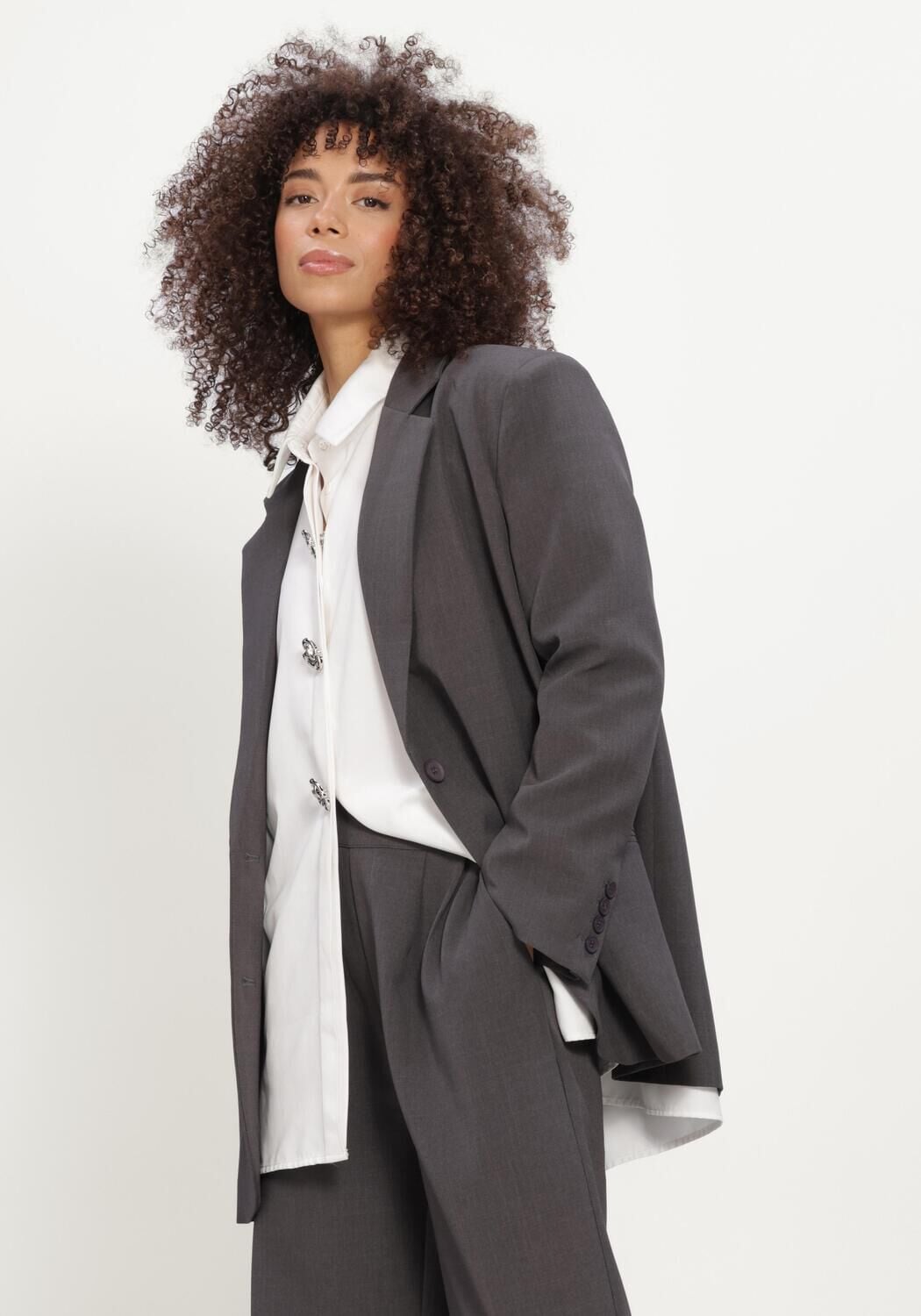 Dunkelgrau STUDIO AMAYA Blazer PUCK BLAZER - large