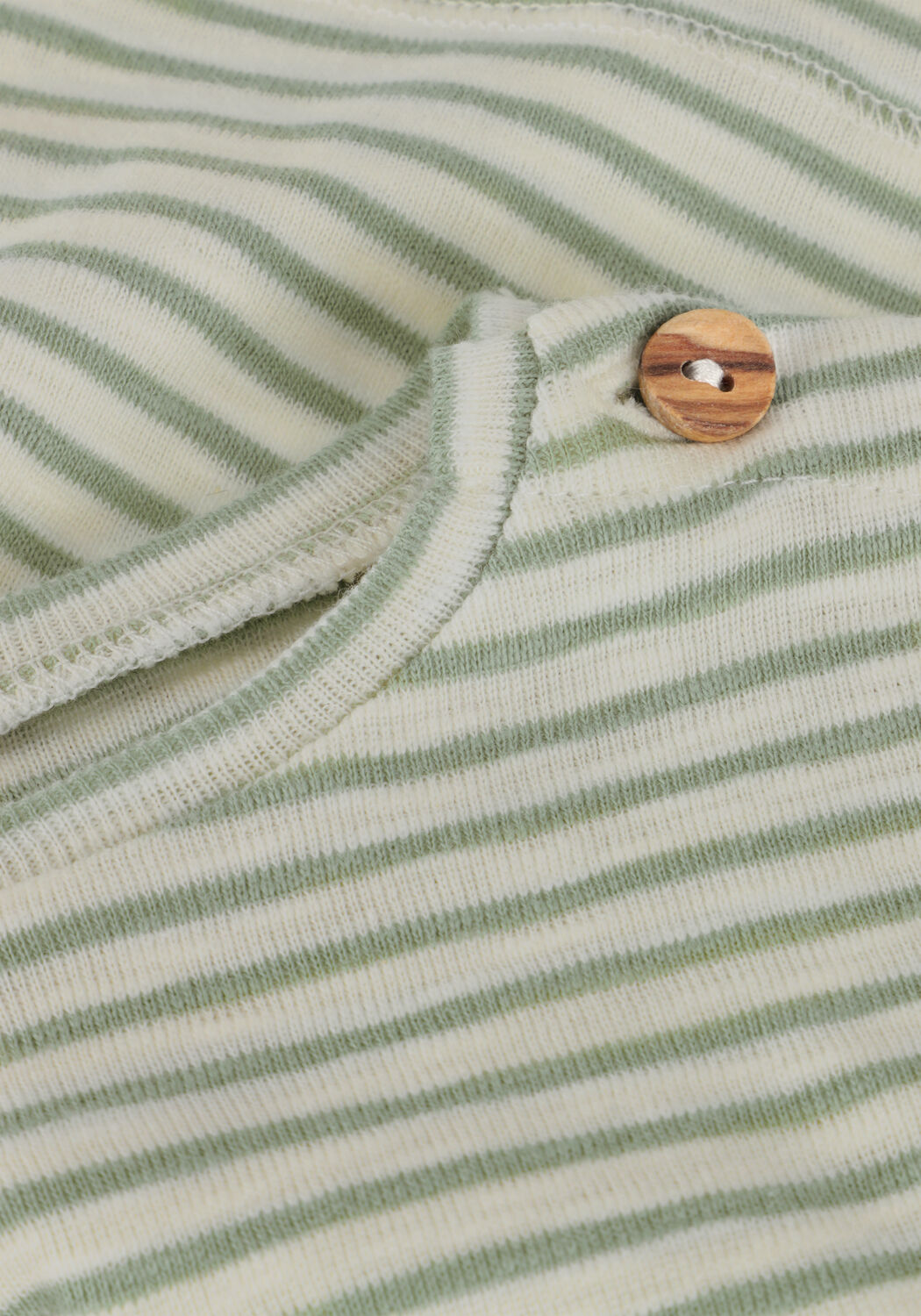 Gr&uuml;ne PLAY UP Sweatshirt STRIPPED RIB FLAME LS T-SHIRT - large