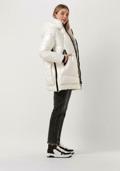 Weiße CANADIAN Wattierte Jack EUGENIE MID - large