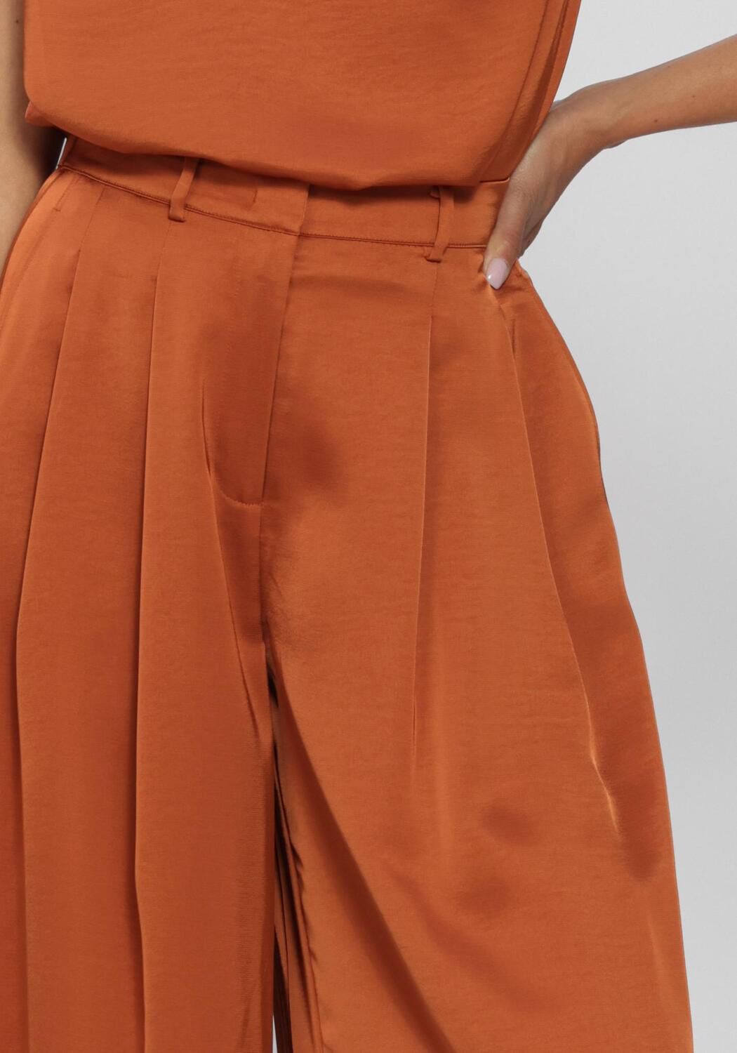 Orangene DANTE6 Hose DANTE6-ONIQUE WIDE LEG SATIN PANTS - large