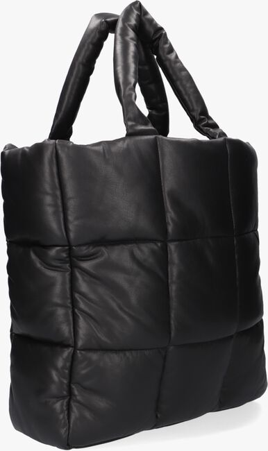 Schwarze STAND STUDIO Handtasche ASSANTE FAUX LEATHER PUFFY BAG - large