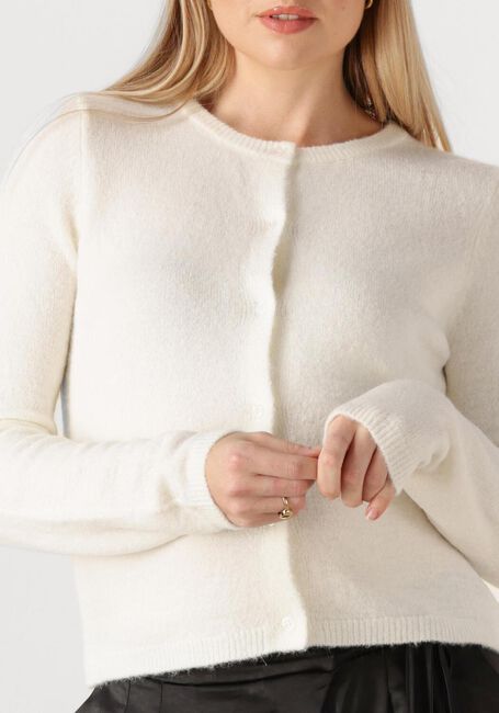 Ecru MODSTRÖM Strickjacke TREEMD SHORT CARDIGAN - large