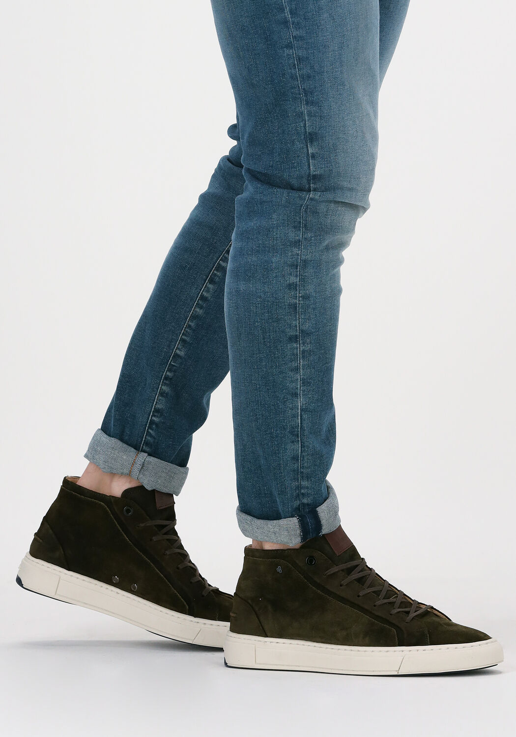 Gr&uuml;ne VAN BOMMEL Sneaker High 20380 - large