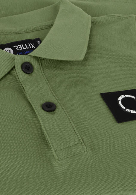 Grüne RELLIX Polo-Shirt POLO SS PLQUE - large