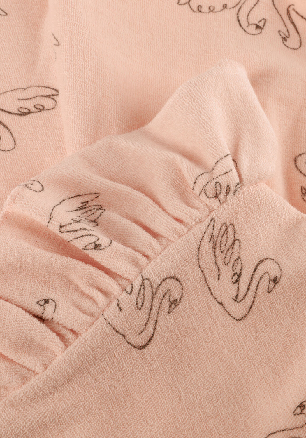 Hell-Pink Sproet & Sprout Playsuits RUFFLE JUMPSUIT - large