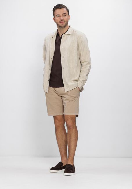 Beige PROFUOMO Overshirts OVERSHIRT RAW - large