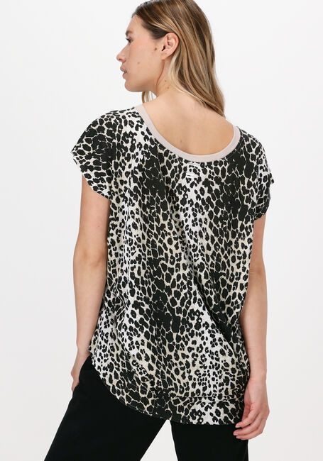 Beige 10DAYS T-shirt THE TEE LEOPARD - large