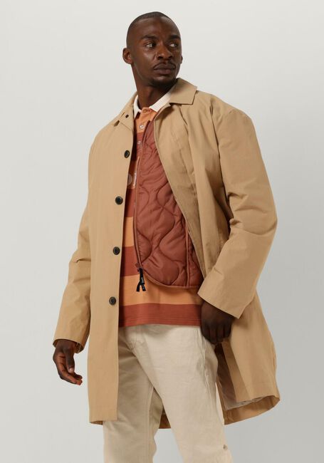 Beige SELECTED HOMME Regenjacke SLHDALTON MAC COAT W - large